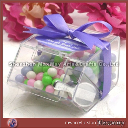 Clear Elegant High Grade Pretty Acrylic/Perspex Candy Box with Top